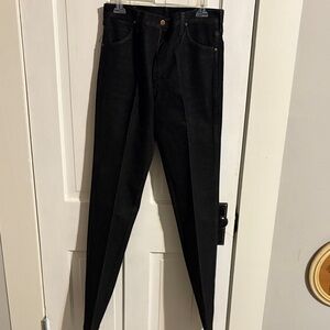 Wrangler Black Denim Jeans 32x36